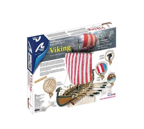 Сборная деревянная модель корабля Artesania Latina NEW VIKING, 1/75