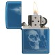 Зажигалка ZIPPO Classic с покрытием High Polish Blue, латунь/сталь, голубая, глянцевая, 36x12x56 мм