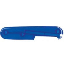 Задняя накладка для ножей VICTORINOX 91 мм, пластиковая, полупрозрачная синяя