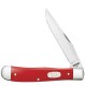 Нож перочинный ZIPPO Red Synthetic Smooth Trapper, 105 мм, красный + ЗАЖИГАЛКА ZIPPO 207