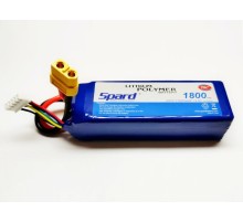 Аккумулятор Li-Po Spard 1800mAh, 14,8V, 75C, XT60
