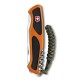Нож перочинный VICTORINOX RangerGrip 55 SE 2019, 130 мм, 13 фнк, с фиксатором, оранжевый с чёрным
