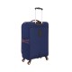 Чемодан WENGER AROSA, синий, полиэстер 750x750D добби, 40 x 24 x 70 см, 48 л
