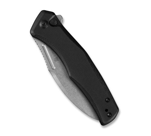 Складной нож SENCUT Watauga D2 Steel Stonewashed Handle G10 Black