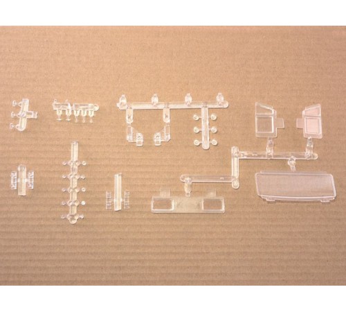 Сборная модель AVD КАМАЗ-65225 с полуприцепом ЧМЗАП-5247Г, 1/43
