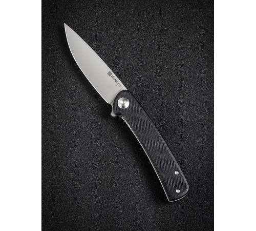 Складной нож SENCUT Neches 10Cr15CoMoV Steel Satin Handle G10 Black