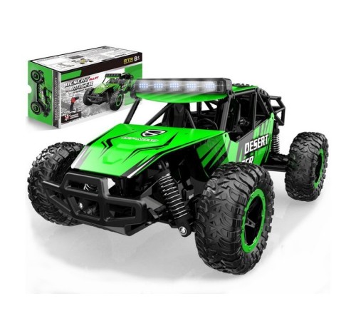 Радиоуправляемый внедорожник Volantex RC Desert King зеленый 4WD 2.4G 1/16 RTR