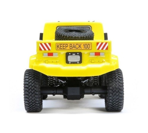 Краулер ECX 1:24 Scaler Crawler Barrage UV 4WD, электро, RTR (желтый)