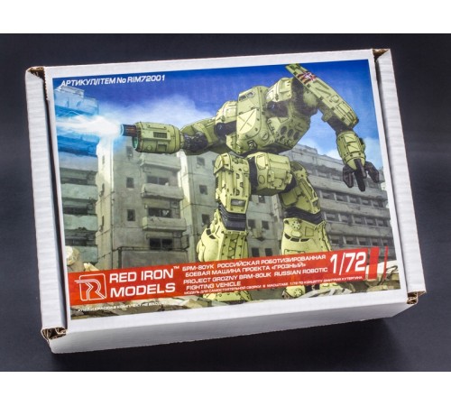 Сборная модель Red Iron Models Боевой робот 