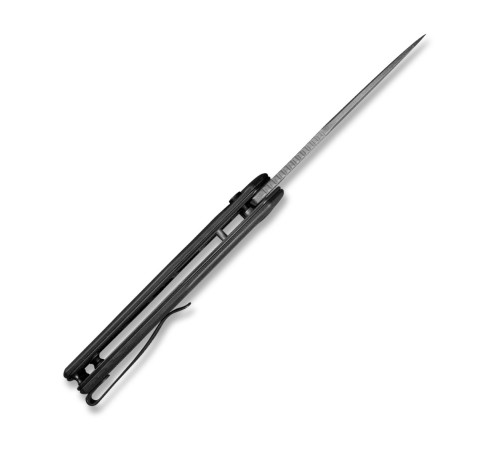 Складной нож SENCUT Watauga D2 Steel Stonewashed Handle G10 Black