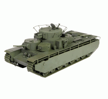 Сборная модель ZVEZDA Советский тяжелый танк Т-35, 1/35