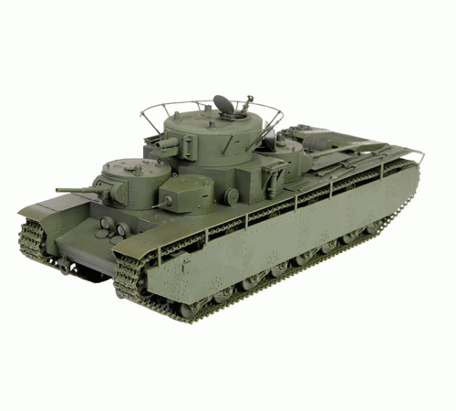 Сборная модель ZVEZDA Советский тяжелый танк Т-35, 1/35
