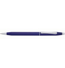 Шариковая ручка Cross Classic Century Translucent Blue Lacquer, цвет ярко-синий