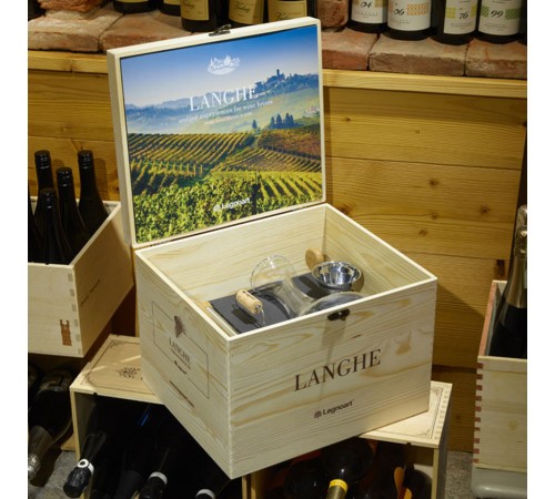 Декантер с набором аксессуаров Legnoart Decanter Set complete “Langhe”