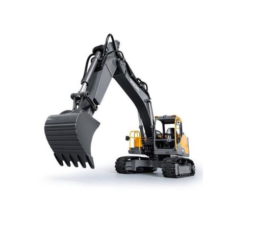 Радиоуправляемый экскаватор Double Eagle Volvo EC160E 1/16, 2.4G, металл, 3 в 1 RTR