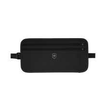 Сумка на пояс VICTORINOX Travel Essentials Security Belt Bag, черная, полиэстер, 28х1х14 см