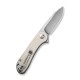 Складной нож CIVIVI Elementum D2 Steel Satin Finished Handle G10 Ivory