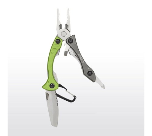 Мультитул Gerber Outdoor Crucial Tool, зеленый, блистер, (1013993), 31-000238