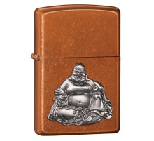 Зажигалка ZIPPO Classic, с покрытием Toffee™, латунь/сталь, светло-коричневая, матовая, 36x12x56 мм