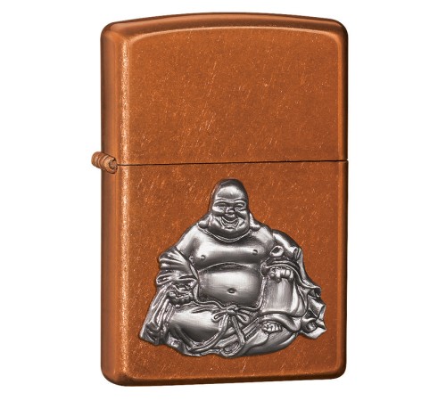 Зажигалка ZIPPO Classic, с покрытием Toffee™, латунь/сталь, светло-коричневая, матовая, 36x12x56 мм