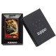 Зажигалка ZIPPO Mazzi® с покрытием Black Matte, латунь/сталь, чёрная, матовая, 38x13x57 мм