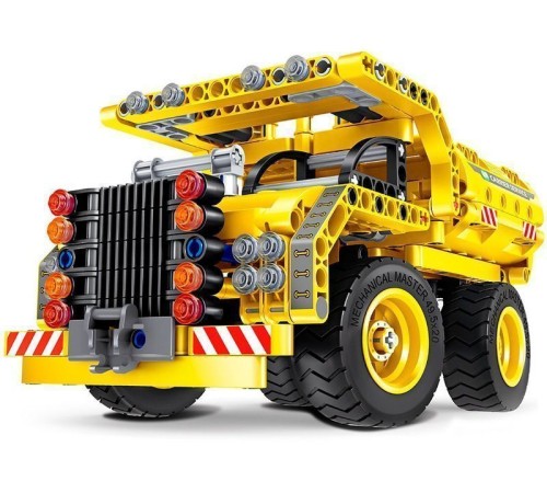 Конструктор Qihui Mechanical Master 2 в 1 Самосвал и Самолет (361 деталь)