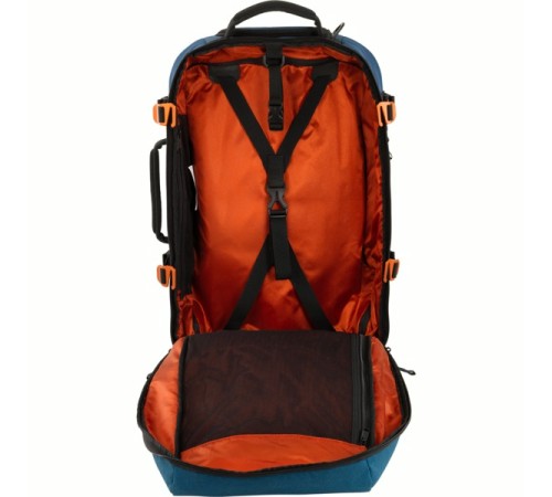 Сумка на колёсах VICTORINOX Vx Touring, синяя, ткани VX4 и VXTek, 35x20x55 см, 33 л