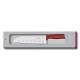 Нож сантоку VICTORINOX SwissClassic, рифлёное лезвие 17 см, красный, в подарочной коробке