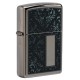 Зажигалка ZIPPO Лучшая цена 2022 с покрытием Black Ice®, латунь/сталь, чёрная, 38x13x57 мм