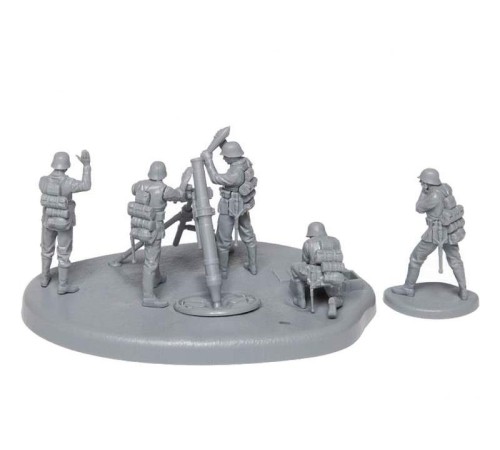 Сборные солдатики ZVEZDA Немецкий 120-мм миномет с расчетом, 1/72