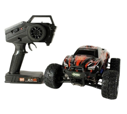Радиоуправляемый монстр Remo Hobby SMAX V2.0  (красный) 4WD 2.4G 1/16 RTR
