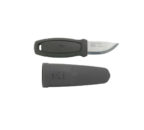 Нож Morakniv Eldris LightDuty, нержавеющая сталь, цвет темно-серый, с ножнами, 13843