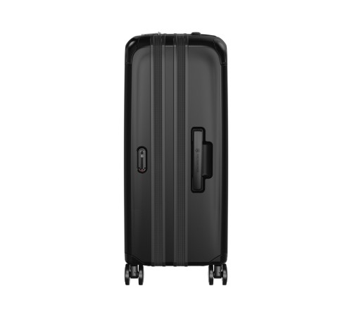 Чемодан VICTORINOX Spectra™ 3.0 Exp. Medium Case, чёрный, поликарбонат Sorplas™, 46x30x69 см, 81 л