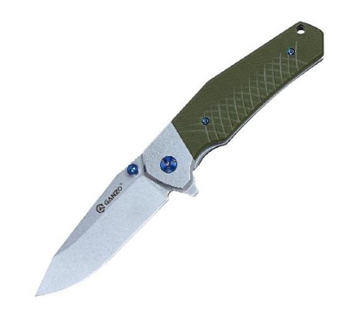 Нож Ganzo G7492 зеленый, G7492-GR