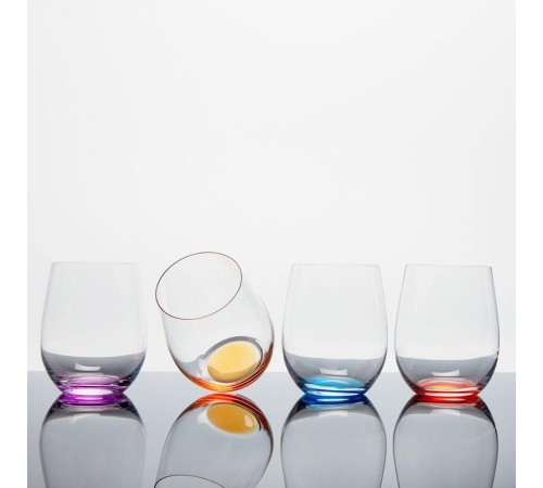 Подарочный набор из 4-х Riedel O Wine Tumbler Happy 