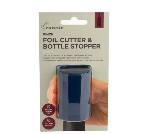 Обрезатель фольги и пробка Rabbit Pinch Foil Cutter & Bottle Stopper