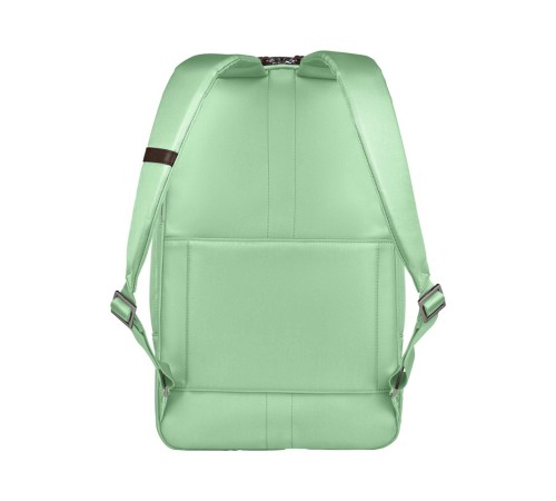 Рюкзак VICTORINOX Victoria Classic Business Backpack, мятный, нейлон/кожа/микрозамша, 27x21x41 см