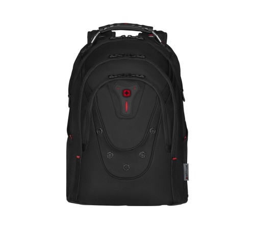 Рюкзак WENGER Ibex Ballistic 17”, чёрный, полиэстер, 37x27x48 см, 27 л
