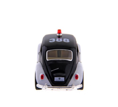 Машина Kinsmart  Volkswagen Classical Beetle (Police) инерция (1/12шт.) 1:32 б/к