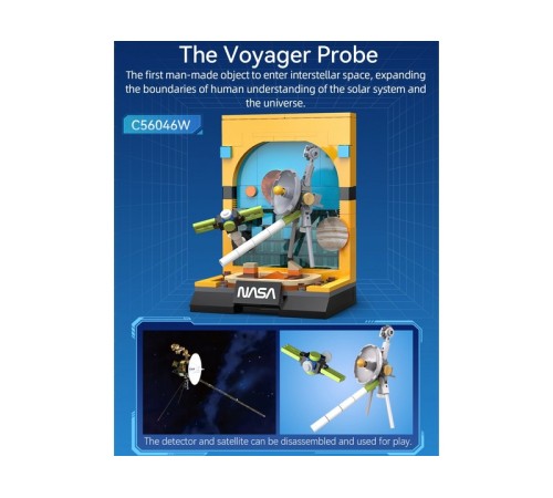 Конструктор CaDA NASA Зонд Voyager (149 деталей)