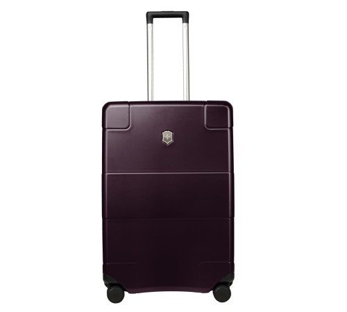 Чемодан VICTORINOX Lexicon, баклажановый, 100% поликарбонат, 45x28x68 см, 73 л