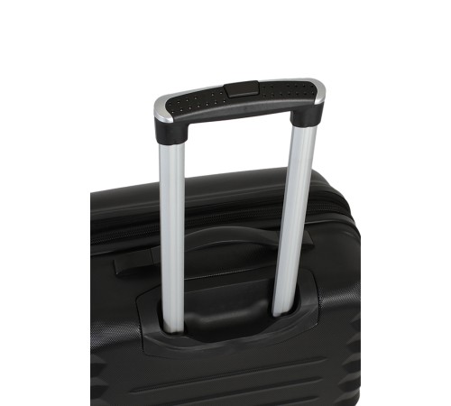 Чемодан SWISSGEAR FRIBOURG, чёрный, АБС-пластик, 45x27x66 см, 64 л