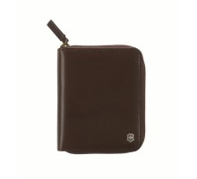 Кошелёк VICTORINOX Weyl с защитой от сканирования RFID, коричневый, кожа наппа, 10x2,2x12 см