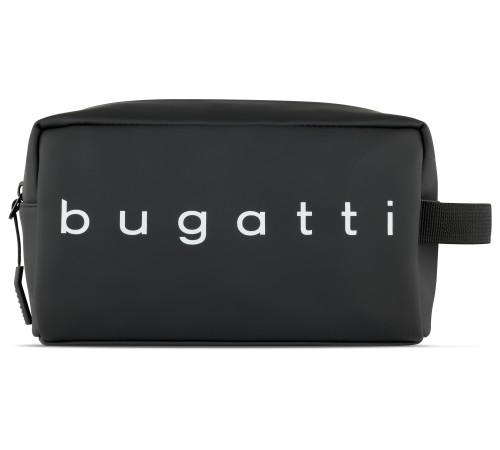 Несессер BUGATTI Rina, чёрный, переработанный полиуретан, 26х12,5х14 см, 3 л
