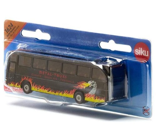 Автобус Siku 1624 MAN туристический 1/87, 29.5 см, черный