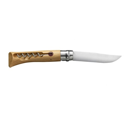 Нож Opinel №10  Corkscrew, блистер, 002144
