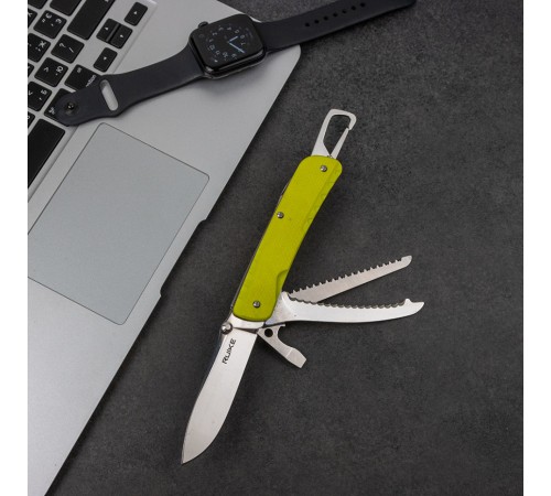 Нож multi-functional Ruike LD43 желто-зеленый