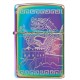 Зажигалка ZIPPO Classic с покрытием Multi Color, латунь/сталь, разноцветная, глянцевая, 38x13x57 мм