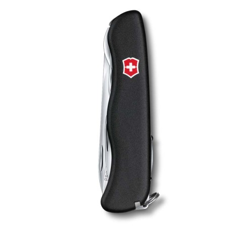Нож перочинный VICTORINOX Picknicker, 111 мм, 11 функций, с фиксатором лезвия, чёрный