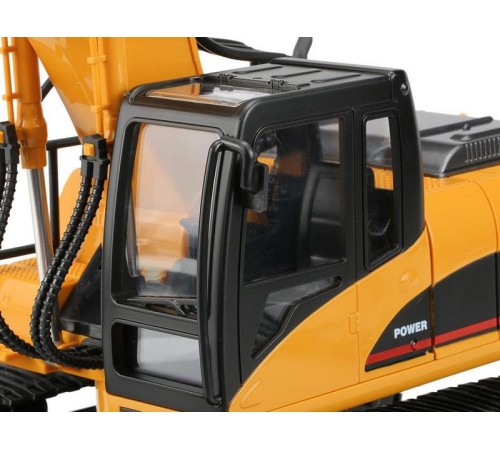 Радиоуправляемый экскаватор c погрузчиком бревен HUI NA TOYS 2.4G 16CH 1/14 RTR